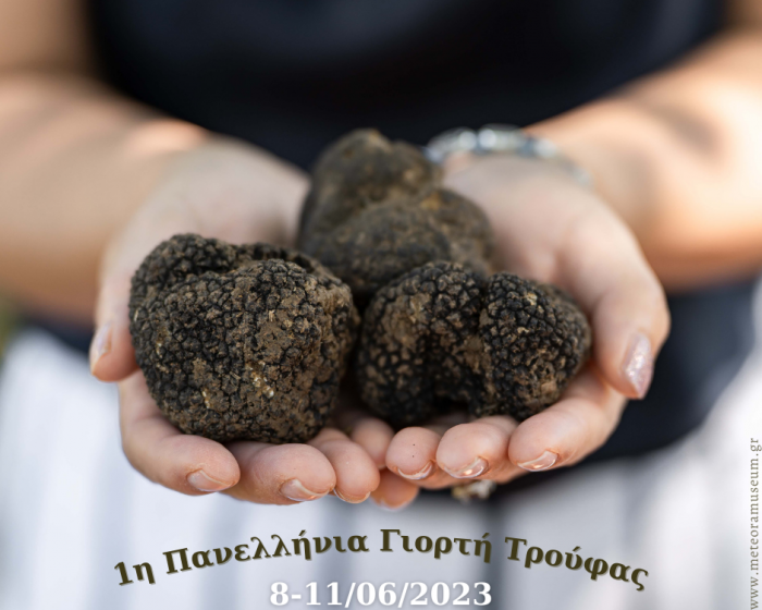 1st Panhellenic Truffle Festival in Kalambaka, 8-11/06/2023 1st Panhellenic Truffle Festival in Kalambaka, 8-11/06/2023