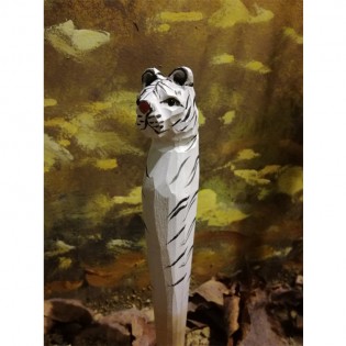 Wooden handmade pens in the form of animals